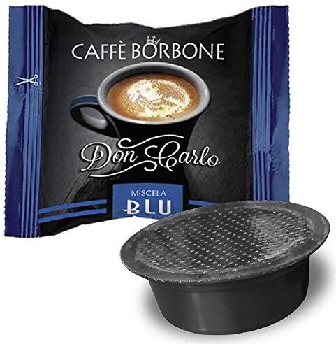 CAFFÈ BORBONE CIALDE CAPSULE BORBONE DON CARLO COMPATIBILI A MODO MIO LAVAZZA ROSSA BLU NERA ORO DEK (300, BLU)