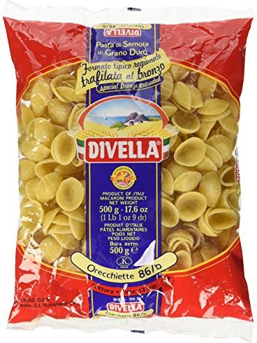 Divella Orecchiette Baresi 086B 6 pezzi da 500 g [3 kg]