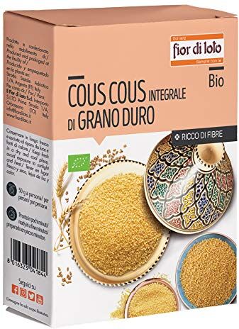 Fior di Loto Cous Cous Di Semola Di Grano Duro Integrale 30 g