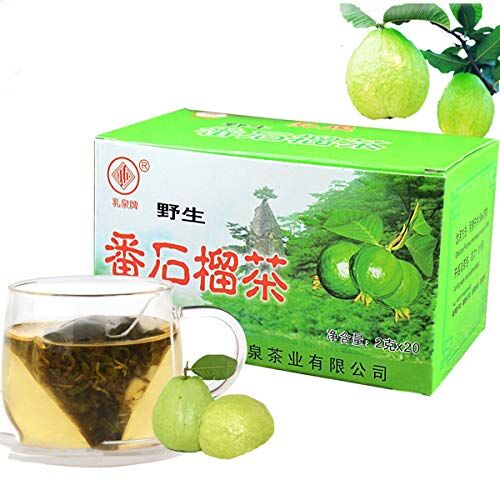 HELLOYOUNG Tisana Guaiava Foglie Di Tè Naturale 40g Tè Verde Tè Cinese Bustine Di Tè Biologico
