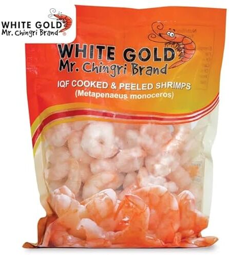 Generic SKWhite Gold Mr. Chingri IQF C&P Prawns 20 x 500g