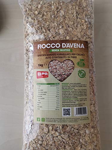 BPR nutrition Fiocchi d'Avena baby 1 KG senza glutine