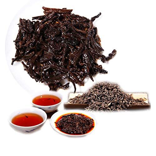 Generic Tè Puerh cotto in foglie sciolte dello Yunnan Tè speciale Tè Pu-erh nero biologico Tè alle erbe (500g)