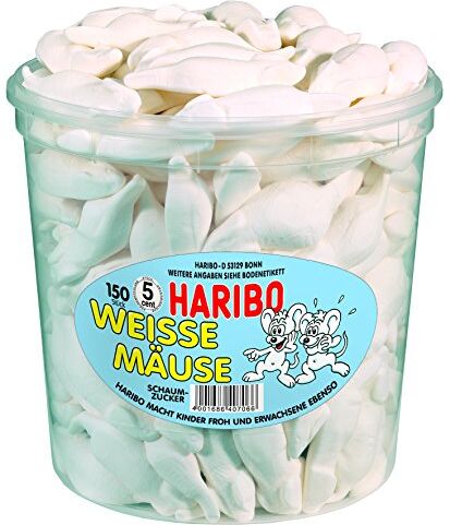 HARIBO Weisse topi, stagno, 3-pack (3 x 1050g)