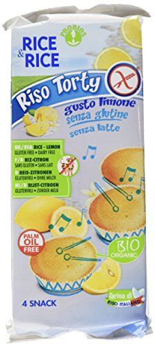 Probios Riso Torty al Limone con Confezione Singola Interna 180 gr, Senza glutine