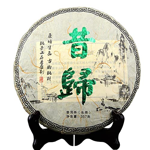 Generic Montagna Xigui dello Yunnan Tè Puer crudo Sheng Puerh tradizionale fatto a mano 357g