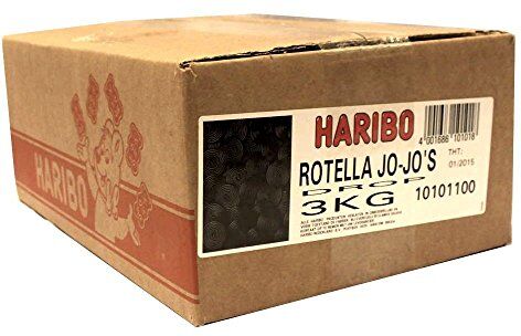 HARIBO Drop Rotella Jo-Jo's Cartone da 3000 g