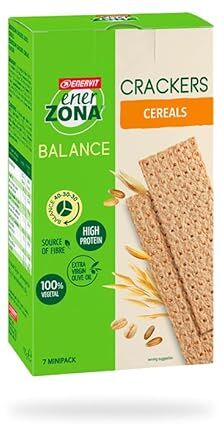 Enervit EnerZona Balance Crackers Sesamo E Chia, 175g