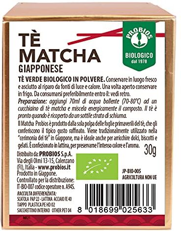 Probios The Matcha Bio Confezione da 30g