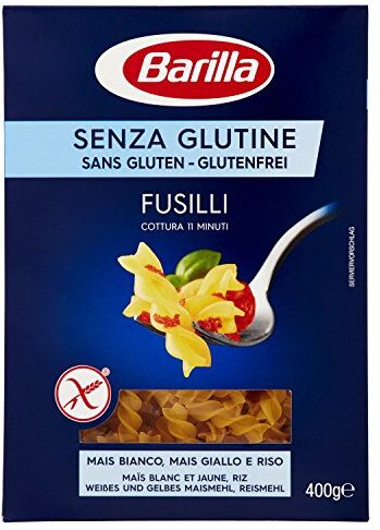 Barilla pasta senza glutine Fusilli 6 pezzi da 400 g [2400 g]