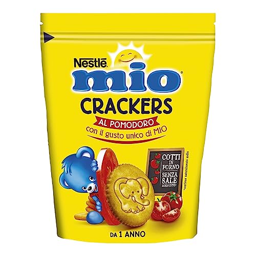 Mitac JNHCD  Crackers al Pomodoro da 12 mesi, 1 Sacchetto 100g