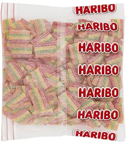 HARIBO Miami Frizzi, Caramelle Gommose Veggie Frizzanti, Gusto Frutta, Ideali Per Feste E Dolci Momenti Di Relax 1kg