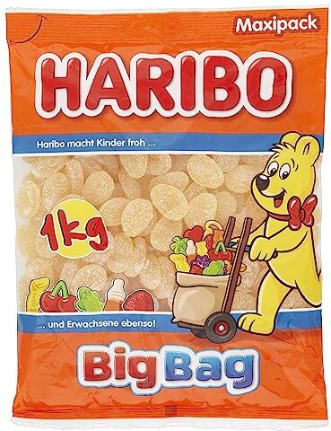 HARIBO Zenzero Limone, Caramelle Gommose, Gusto Frutta, Ideali Per Feste E Dolci Momenti Di Relax 1kg