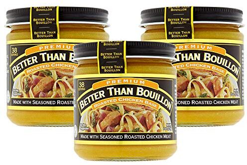 Better Than Bouillon, base di pollo arrosto, Premium, 227 g, confezione da 3