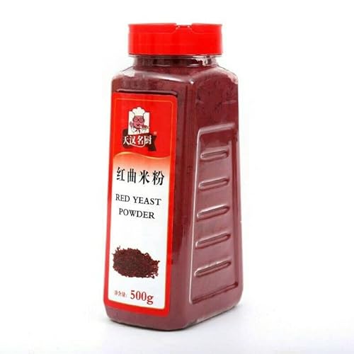 HELLOYOUNG 500 g Polvere di lievito rosso naturale Monascus Purpureus Cina Prodotto a base di erbe