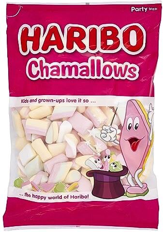 HARIBO Chamallows Supermix, Caramelle Marshmallow, Senza Glutine, Ideali Per Feste E Dolci Momenti Di Relax 1kg