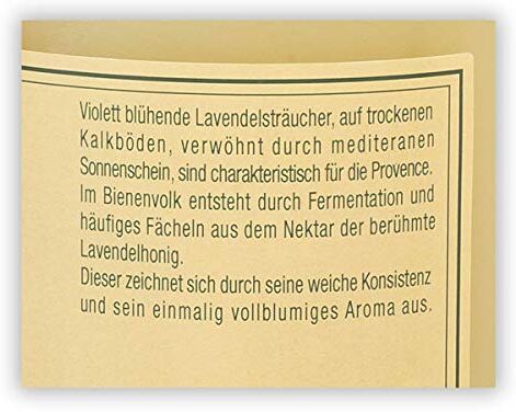 Miele Lavendel Honig aus Frankreich 500g