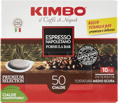 Kimbo 50 Cialde Espresso Napoletano, 365g