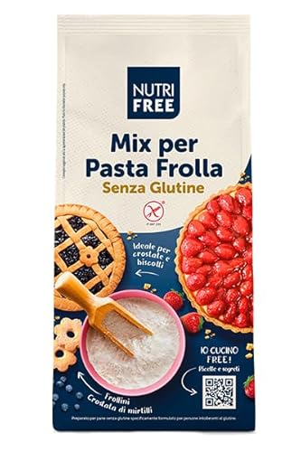 Nutrifree mix per pasta frolla senza glutine e senza lattosio