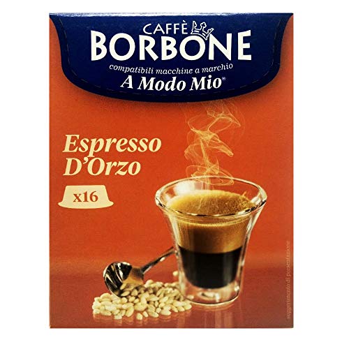 CAFFÈ BORBONE 16 Capsule  espresso orzo compatibili A Modo Mio ®