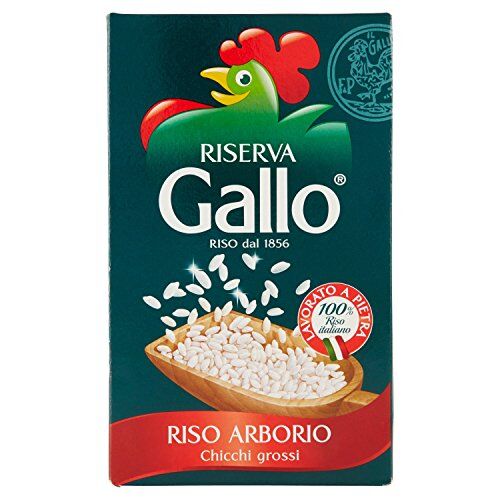 Riso Gallo Gallo Riso Arborio, Chicchi grossi 2 confezioni da 1 kg [2 kg]