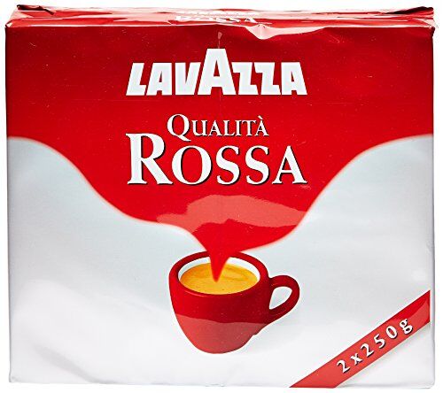 Lavazza Qualità Rossa Miscela di Caffè Macinato, 2 x 250g