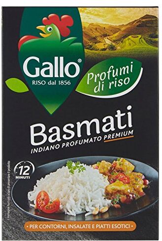 Riso Gallo Gallo Riso, Basmati 500 G [confezione da 3]