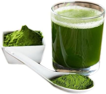 HELLOYOUNG Tisana cinese Succo puro di erba d'orzo in polvere sotto forma di polvere verde Nuovo tè profumato Tè verde Tè di fiori per la salute Cibo verde sano di alta qualità Verde (250g)