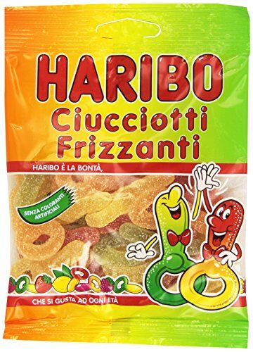 HARIBO Ciucciotti Frizzanti, Caramelle Gommose al Gusto di Frutta, 100 g