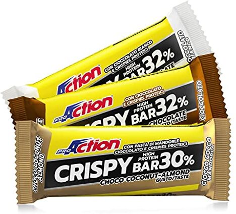 PROACTION BARRETTA PROTEICA CRISPY BAR 50G WHITE CHOCOLATE