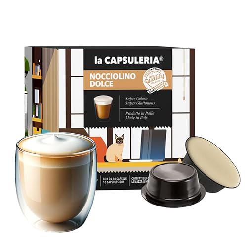 La Capsuleria NOCCIOLINO (128 Capsule) compatibili con Lavazza A Modo Mio ()