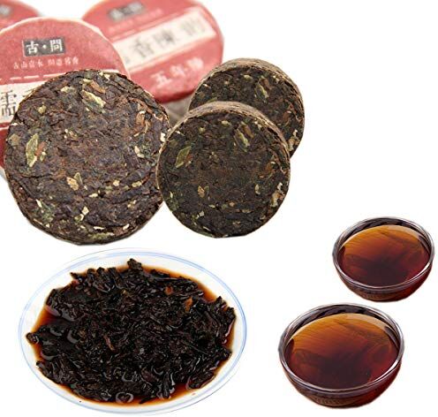 Generic Tè Pu-erh Tè fermentato Riso glutinoso Fragrante Tè Puer antico Tè Pu er Tuo maturo (500g)