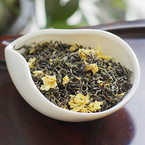 HELLOYOUNG Tè verde ai fiori di gelsomino Jasmine Flurries Tè Cinese Fiore Di Gelsomino Verde 50g