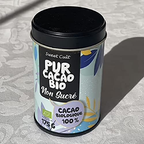 Tea Soul Cacao Bio senza Zucchero • 100% Cacao Senza Zuccheri Aggiunti • Confezione da 250gr •