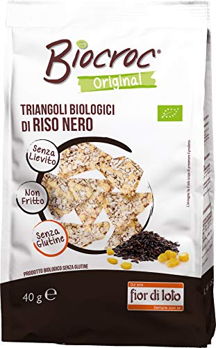 Fior di Loto Triangoli di Riso Nero 40 g