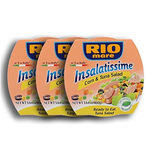 Rio 3 INSALATA DI TONNO INSALATISSIME  PRONTA DA MANGIARE 3 x 160 gr.( 480 gr)