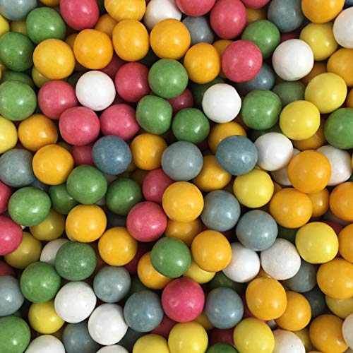 Candy Chewing Gum Palline di Gomma da Masticare Colorate Kg 1 Gomme diametro 13 mm ideali per distributori 500 palline di gomma