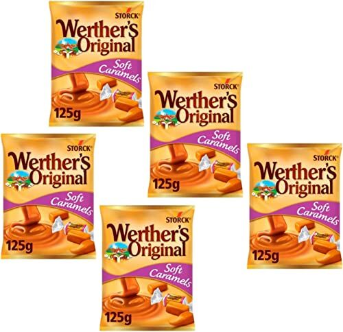 Generico Storck®   Werther's Original Caramelle Morbide Toffee alla Panna 5 x 125 Gr