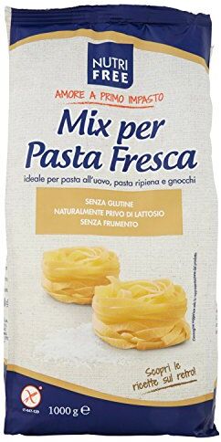 Nutrifree Mix Pasta Fresca, Senza glutine, 6 x 1kg