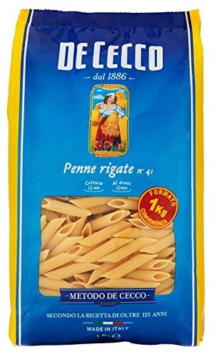 De Cecco Penne Rigate 1 Confezione da 1000 gr