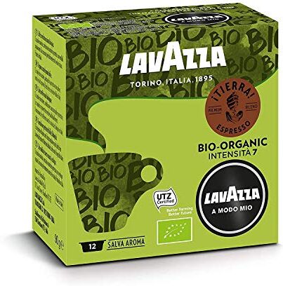 Lavazza Capsule Caffè A Modo Mio Bio Organic, Confezione da 120 Capsule