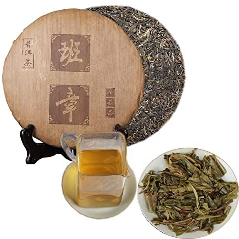 Generic Tè Sheng Puer da collezione BanZhang Torta di tè Pu-erh crudo premium fatto a mano 357g