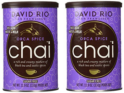 Rio 2 canisters of Orca Spice Sugar-Free Chai, 11.9oz.