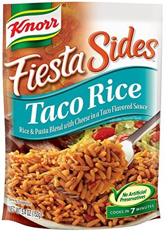 Knorr Fiesta Sides: Taco Rice (confezione da 4)