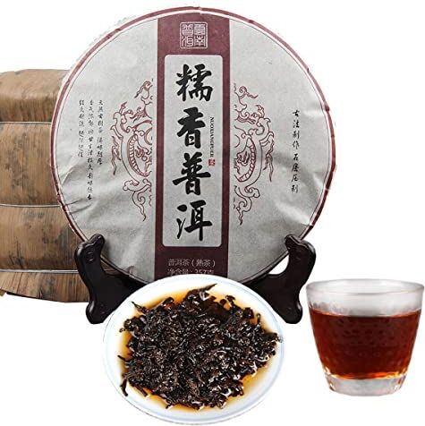 Generic Tè Puerh cotto Tè Puer rosso Riso glutinoso profumato Yunnan Cura della salute 357g