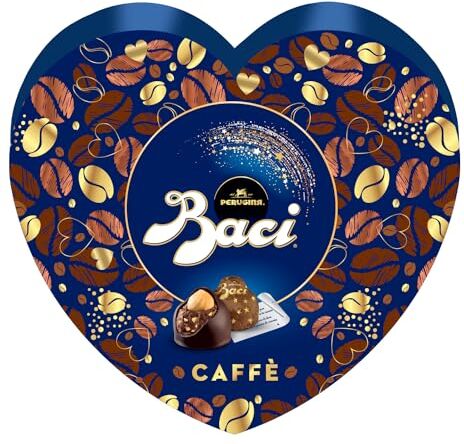 Perugina Baci  Caffè Cioccolatini Fondenti Ripieni, Gusto Di Caffè, 100g