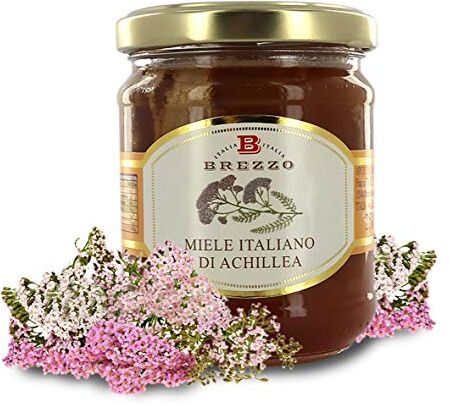 Brezzo Miele Italiano di Achillea, 250 Grammi (confezione da 2 pezzi)