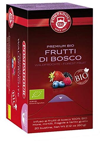 Generico Teekanne   Mix Biologico alla Frutta con Frutti di Bosco   Infuso ai Frutti di Bosco 20 Bustine di Tè (60 Gr)