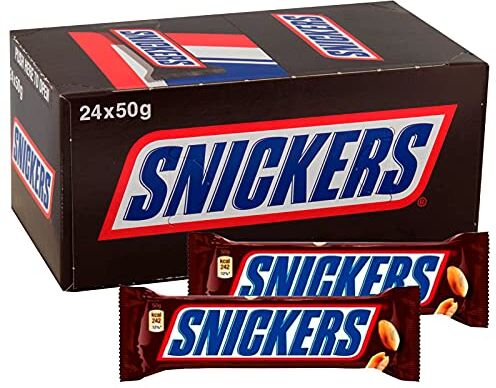 Mars SNICKERS BOX 24 CONFEZIONI