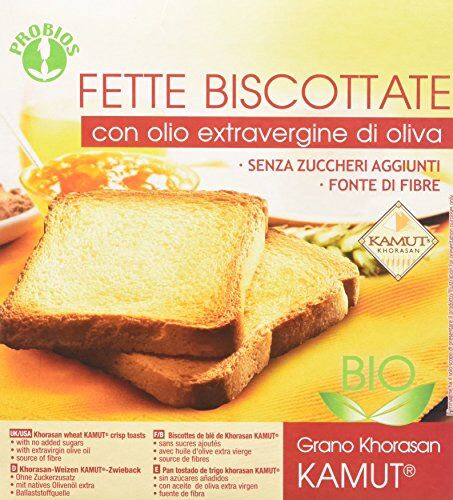 Probios Fette Biscottate Kamut senza Zucchero 270 gr [confezione da 6]